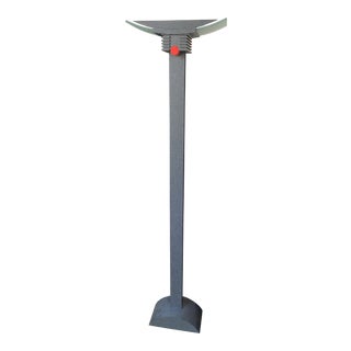 Vintage Memphis Post Modern Floor Lamp Uplight Torchiere For Sale