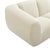 Emmet Cream Velvet Sofa For Sale - Image 4 of 7