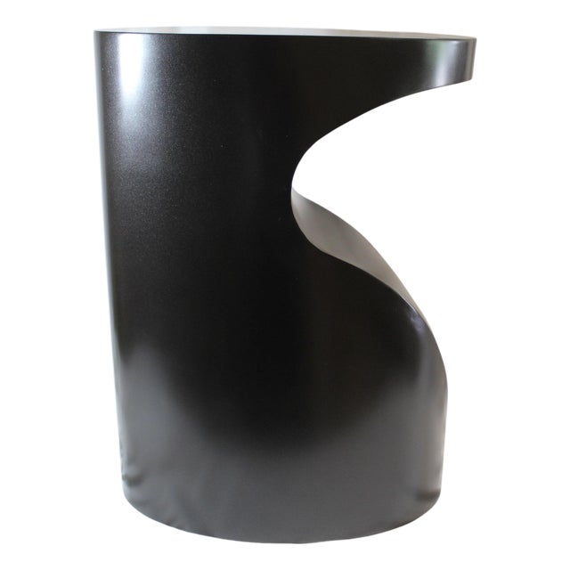 Mid Century/Modern side Table Custom made all steel For Sale