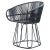 Black Black Circo Dining Chair by Sebastian Herkner For Sale - Image 8 of 8