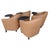 2000 - 2009 Brayton Reception or Residential Lounge Chairs - A Pair For Sale - Image 5 of 7
