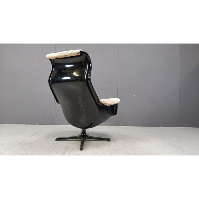 1960s Mid-Century Space Age Galaxy Armchair by Alf Svensson for Dux, 1968 For Sale - Image 5 of 9