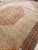 Brown Antique Tabriz Carpet, Hadji Jalili Persian Rug, Earth Tones, Ivory, Rust, Navy For Sale - Image 8 of 18