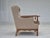 Danish Armchair in Furniture Wool Fabric & Oak Wood, 1970s For Sale - Image 9 of 18