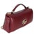 Contemporary Red Lambskin GG Milano Small Top Handle Shoulder Bag For Sale - Image 3 of 8