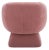 Kiana Modern Accent Chair - Dusty Rose For Sale In Philadelphia - Image 6 of 11