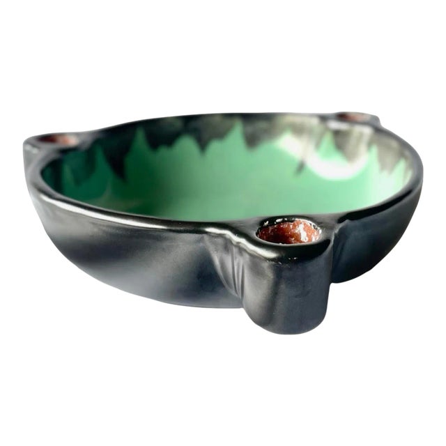 Vintage Harald Östergren for Upsala Ekeby Candle Holder/ Bowl For Sale