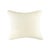 Creamy White Chevron Square Alpaca Pillow For Sale - Image 4 of 4