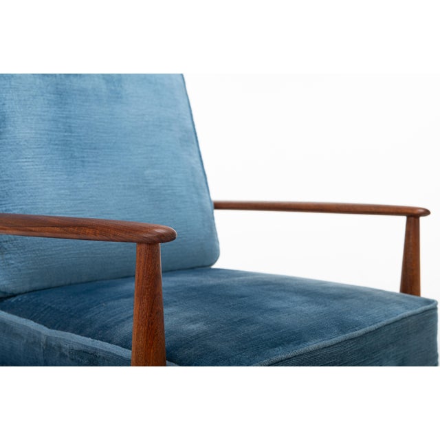 Easy Chairs by Grete Jalk for France & Daverkosen, Denmark, 1962, Set of 2 For Sale - Image 9 of 17