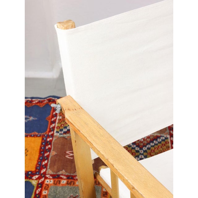 Vintage Italian Director's Folding Chair from Calligaris For Sale - Image 14 of 18