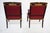 Mid 20th Century Mid 20th Century Empire Style Bench Chairs - Set of 2 For Sale - Image 5 of 7