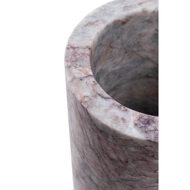 Red Inside Out Vase by Karen Chekerdjian For Sale - Image 9 of 15