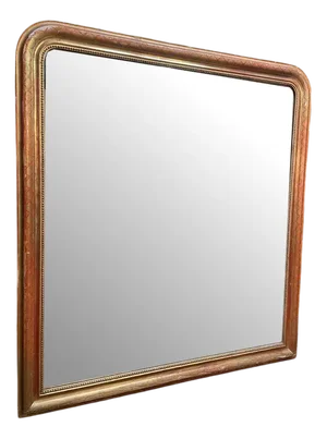 Louis Philippe Gold Leaf Mirror