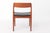 Brown Mid-Century Modern Danish Teak Dining Chairs by Scantic Møbelværk, 1960s, Set of 4 For Sale - Image 8 of 11