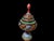 Metal Vintage Hand Painted Pierced Copper Urn For Sale - Image 7 of 10