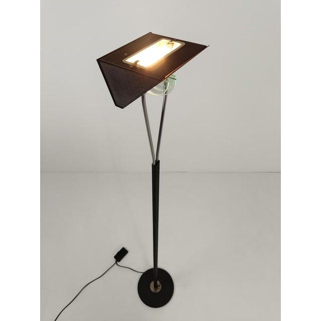 1980s Italian Postmodern Floor Lamp in the style of Fontana Arte, 1980s For Sale - Image 5 of 18