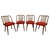 Dining Room Chairs attributed to Antonín Šuman for Ton, 1970s, Set of 4 For Sale - Image 10 of 10