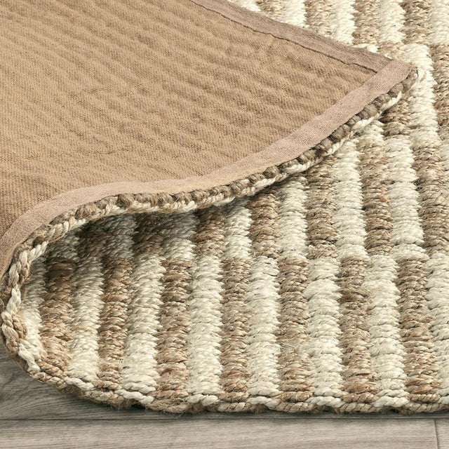 Laguna Jute Natural Ivory Rug - 2 X 3 For Sale - Image 4 of 5