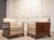 Vintage Swedish Grace Club Chairs with Tiger Wooden Side Panels and Jacquard, 1930s, Set of 2 For Sale - Image 14 of 14
