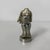 Spanish modern nickel-plated metal sculpture Mini Cariatide by Miguel Berrocal, 1968-1969 Sculpture Mini Cariatide in...