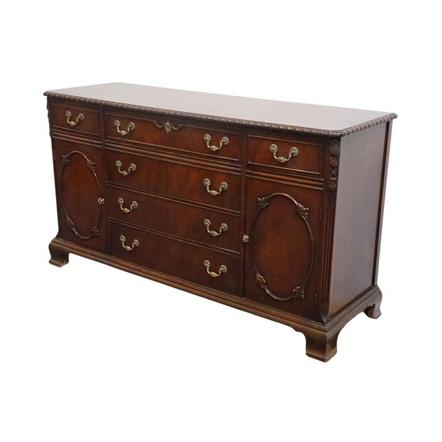 BERNHARDT FURNITURE Solid Mahogany Traditional Federal Style 63" Buffet 35.25" High 63" Wide 20.25" Deep We specialize in...