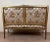 Louis XVI Style Bench in Golden Wood For Sale - Image 10 of 13