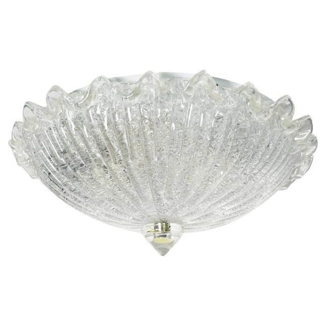 20th Century Glass Ceiling Light Fixture, France For Sale - Image 15 of 15