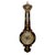Brown Antique Early Victorian Mahogany Wheel Barometer from Somalvico & Co, 1840 For Sale - Image 8 of 8