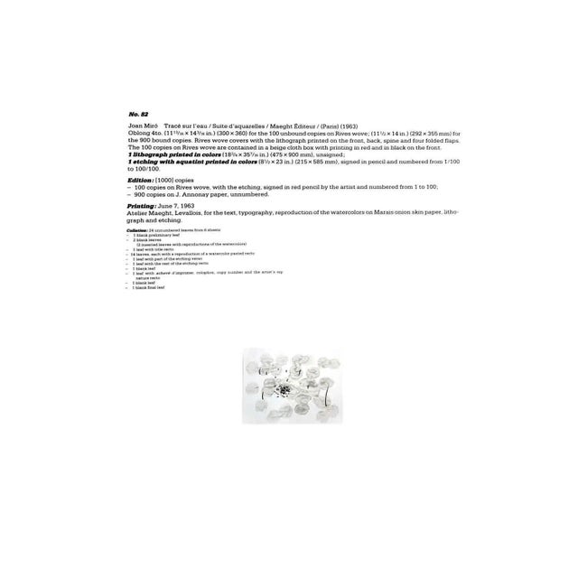 Modern 1950’s Joan Miro Limited Edition Framed Print For Sale - Image 3 of 7