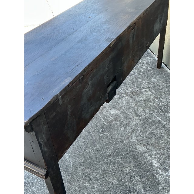 18th Century Vintage 18th Century Carved Jacobean Console Table For Sale - Image 5 of 12