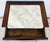 Traditional 19th Century American Empire Mahogany & Marble Cabinet Side Petticoat Table For Sale - Image 3 of 18