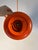 Orange Silver-Orange Louvered Lamp by Carl Thore for Granhaga For Sale - Image 8 of 11