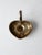 Vintage Brass Heart Shaped Candlestick Holder For Sale - Image 4 of 11