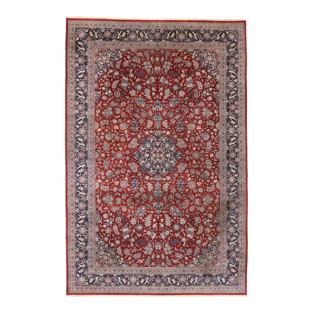 Vintage Persian Tabriz Rug - 11'11 x 17'11 For Sale