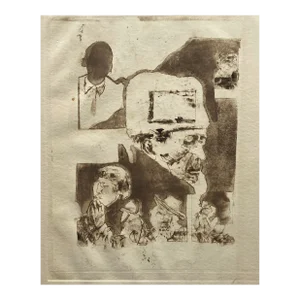 1970s Dean Huey Enlightenment Etching