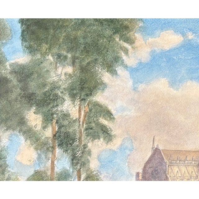 Watercolor; Harold Latham; The Cathedral Church of Our Lady and St. Philip Howard Arundel, West Sussex, England Attributed...