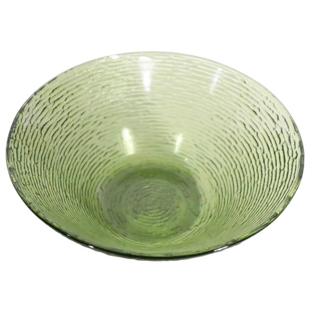 Set of Three Auroa Soreno Tree Bark Serving Bowls by Anchor Hocking C 1960's For Sale In New York - Image 6 of 10