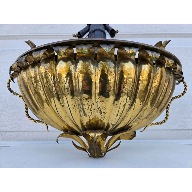 Early 20th Century Italian Mixed Metals St. Francis of Assisi Wall Pocket Planter For Sale - Image 5 of 17