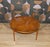 Tan Mid-Century Moderm Coffee Table in Glass and Wood with Tapered Round Legs, 1960s For Sale - Image 8 of 16