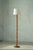 1970s Scandinavian Modern Sculptural Turned Pine Floor Lamp, Denmark, 1970s For Sale - Image 5 of 14