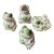 1970s Ceramic Painted Frog Collection- Set of 4 For Sale