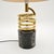 Vintage Italian Marble and Brass Table Lamp by Banci Firenze, 1970s For Sale - Image 9 of 11