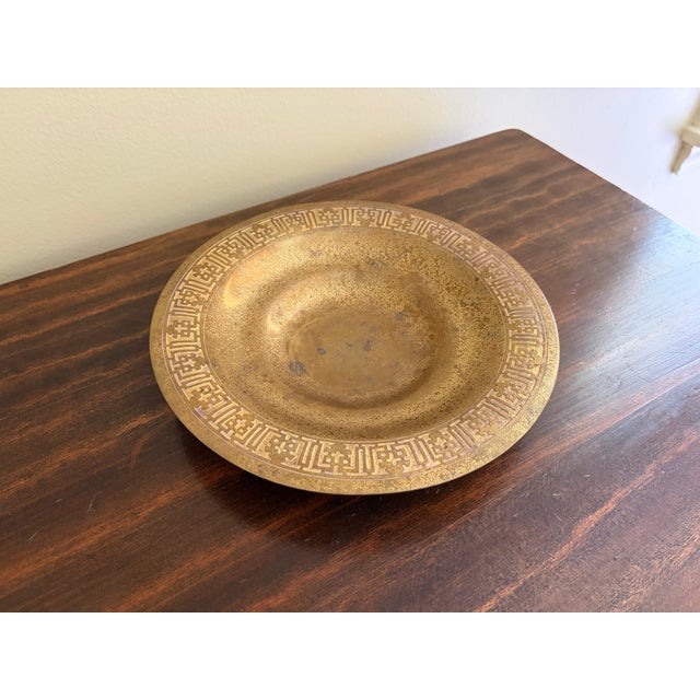 Early 20th Century Early 20th Century Tiffany Studios New York Bronze Doré Shallow Bowl For Sale - Image 5 of 8