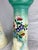 Early 20th Century Painted Milk Glass Vases, Set of 2 For Sale - Image 5 of 8