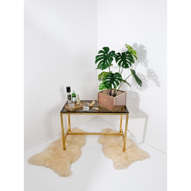 Stunnig tray that fully expresses the glamorous and super chic European style of the 70s. Made in Italy or France, this...