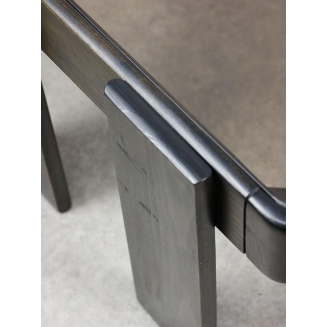 Brown Small Vintage Coffee Table by Gianfranco Frattini, 1970s For Sale - Image 8 of 13