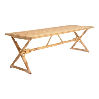Arrabida Rattan Coffee Table by Barracuda Interiors For Sale