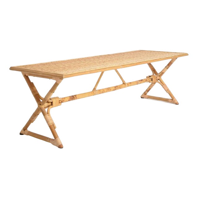 Arrabida Rattan Coffee Table by Barracuda Interiors For Sale