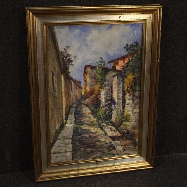 Italian Artist, Impressionist Landscape, 1970, Oil on Board, Framed For Sale - Image 7 of 16