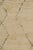 Textile Vintage Moroccan Style Rug in White With Brown Geometric Patterns, From Rug & Kilim For Sale - Image 7 of 9